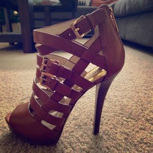 Michael Kors Cognac Heels